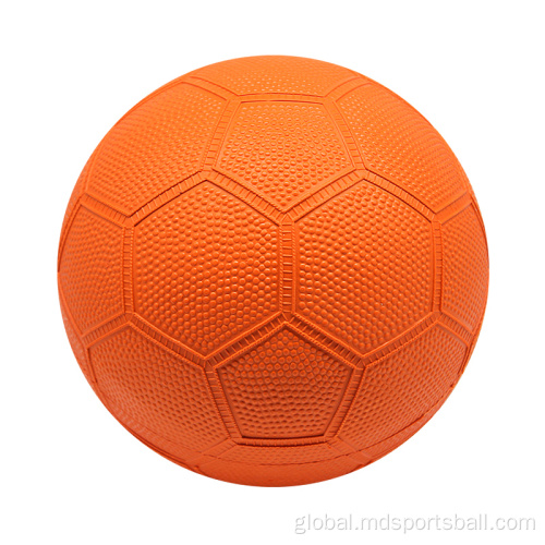 Handballs Orange handball rubber ball price Supplier